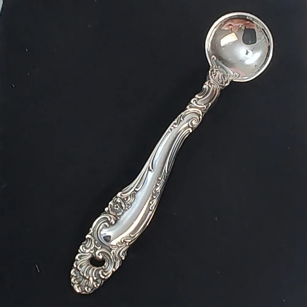 Vintage Gorham Sterling Silver Spoon Brooch Pin 1953 Décor pattern Decor - Picture 12 of 12
